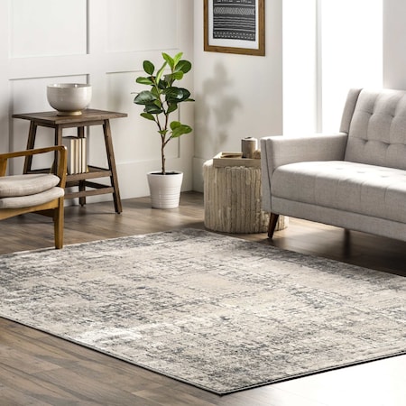 Nuloom Aly Modern Abstract Area Rug 6ft 7in x 9ft KKNT08A-6709